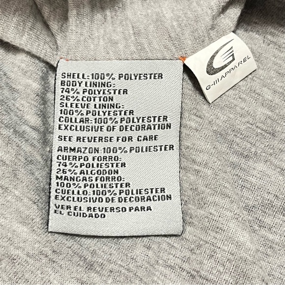 Vintage Auburn Tigers Embroidered 58 Sports Orange Pullover Windbreaker Size XL - Picture 10 of 14